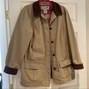 LL Bean Womens Chore Coat